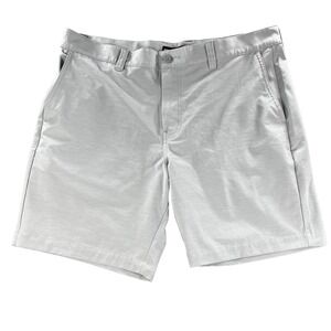 Travis Mathew Men's Size 38 Gray‎ Performance Stretch Golf Shorts Breathable
